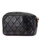 Quilted Lambskin Tassel Pouch